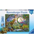 Puzzle pentru copii  Ravensburger din  200 XXL piese - Regatul uriașilor - 1t