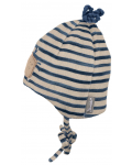 Pălărie de iarnă pentru copii Sterntaler - Beaver, 47 cm, 9-12 luni, în dungi - 3t