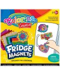 Magneti pentru frigider pentru copii Colorino Creative - sortiment - 4t