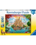 Puzzle pentru copii Ravensburger  din 100 XXL piese - Un castel de poveste - 1t