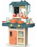 Bucătărie pentru copii cu apă Raya Toys - albastru - 1t