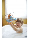 Jucarie pentru copii Green Toys - Elicopter maritim, portocaliu - 3t
