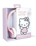 Căști pentru copii OTL Technologies - Hello Kitty, Rose Gold - 5t