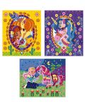 Mozaic pentru copii Janod - Ponei si unicorni - 3t