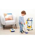 Set de joaca pentru copii  Ecoiffier Clean Home - Aspirator si carucior - 4t