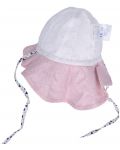 Pălărie pentru copii cu protecție UV 50+ Sterntaler - Cu inimioare colorate, 51 cm, 18-24 luni - 5t