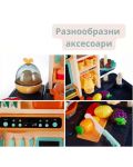 Bucătărie pentru copii Buba - roz, 65 bucăți - 4t