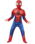 Costum de carnaval pentru copii Rubies - Spider-Man Deluxe, 9-10 ani - 2t