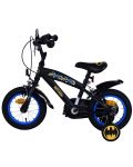 Bicicletă pentru copii cu roți auxiliare  E&L cycles - Batman, 12'' - 4t