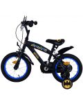 Bicicletă pentru copii cu roți auxiliare  E&L cycles - Batman, 14'' - 3t