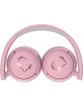 Căști pentru copii  OTL Technologies - Hello Kitty, wireless roz - 3t