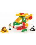 Jucarie pentru copii WOW Toys - Elicopter de salvare pentru animale - 1t