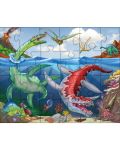 Puzzle pentru copii 3 in 1 Haba - Dinozauri - 2t