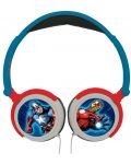 Căști pentru copii Lexibook - Avengers HP010AV, albastru /roșu - 2t
