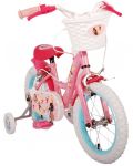 Bicicletă pentru copii cu roți auxiliare  E&L cycles - Disney Princess, 14'' - 3t