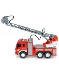 Jucărie pentru copii Moni Toys - Camion de pompieri cu pompă și scara, 1:12 - 3t