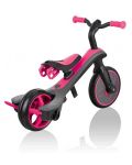 Tricicleta pentru copii 4 in 1 Globber - Trike Explorer, roz - 5t