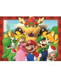 Puzzle pentru copii  Ravensburger din  4 x 100 piese - Super Mario - 2t