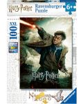 Puzzle pentru copii  Ravensburger din  100 XXL piese - Lumea magică a lui Harry Potter - 1t