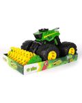 Jucărie Tomy Tomy John Deere - Combină, cu anvelope monstruoase - 3t