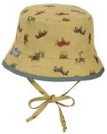 Pălărie de vară pentru copii cu protecție UV 50+ Sterntaler - Cu două fețe, 47 cm, 9-12 luni - 4t