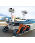 Jucărie de asamblare pentru copii Raya Toys - Robot solar Mars Rover, 46 de piese, albastru - 2t