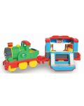 Jucarie pentru copii WOW Toys - Trenuletul lui Sam, cu locomotiva cu aburi - 4t
