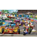 Puzzle pentru copii Ravensburger  din 60 piese - Race Track Raliu - 2t