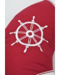 Pernă decorativă STOF - Fregate, 50 x 50 cm, пояс, roșie - 2t
