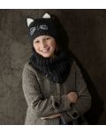 Căciulă tricotată pentru copii Sterntaler - Pisicuta, 53 cm, 2-4 ani - 2t