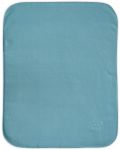 Patura fleece pentru copii Lorelli - 75 х 100 cm, Stone Blue - 1t