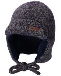 Pălărie de iarnă pentru copii Sterntaler - Tip aviator, 53 cm, 2-4 ani, melange - 1t