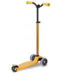 Trotineta pentru copii Micro - Maxi Deluxe Pro LED, Sunburst Yellow - 5t