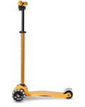 Trotineta pentru copii Micro - Maxi Deluxe Pro LED, Sunburst Yellow - 3t