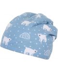 Pălărie pentru copii Sterntaler - Bears, 51 cm, 18-24 luni, albastru - 1t