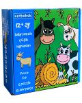 Puzzle pentru copii Neobebek - Animale de fermă - 2t