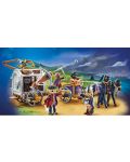 Constructor pentru copii Playmobil - Charlie cu vagon pentru prizonieri - 4t