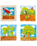 Puzzle pentru copii cu mai multe straturi Goki - Copac - 5t