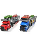 Jucarie pentru copii Dickie Toys - Transportor auto, cu 3 masinute - 4t