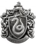 Decorul din spatele peretelui de la The Noble Collection Movies: Harry Potter - Stema școlii Slytherin - 1t