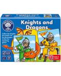 Joc educativ pentru copii Orchard Toys - Knights and Dragons - 1t