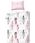 Lenjerie de pat pentru copii Halantex - Barbie - 1t