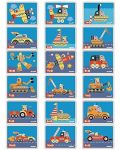 Carte magnetica pentru copii Janod- Vehicule - 3t