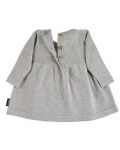Rochie tricotata pentru copii Sterntaler - 80 cm, 12-18 luni, gri - 3t