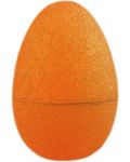 Jucărie pentru copii Raya Toys - Dinozaur de asamblat, ou portocaliu - 1t