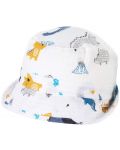 Pălărie de vară pentru copii Sterntaler - С динозаври, 55 cm, 4-6 ani - 3t