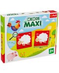 Joc de memorie pentru copii Memos Maxi - Ferma - 1t