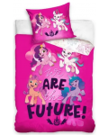 Set lenjerie de pat pentru copii Sonne Home -  My Little Pony We are the Future II, 2 piese - 1t
