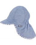 Pălărie de vară pentru copii cu protecție UV 50+ Sterntaler - cu panou din spate, 47 cm, 9-12 luni - 3t