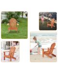 Șezlong pentru copii din lemn Ginger Home - Adirondack - 9t